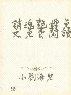 销魂艳婢免费全文免费阅读