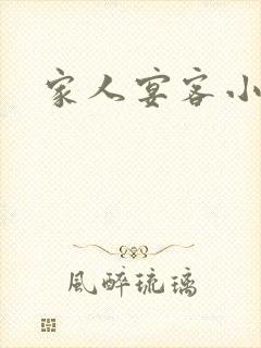 家人宴客小说