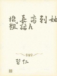 机长脔到她哭h粗话h