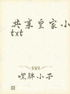 共享皇家小公主txt