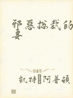 邪恶总裁的娇宠妻