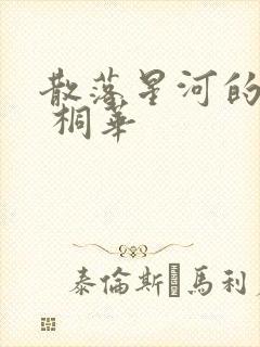 散落星河的记忆 桐华