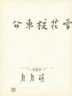 公车校花雪柔h