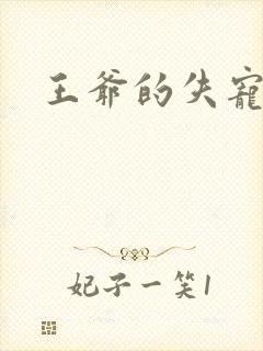 王爷的失宠冷妃