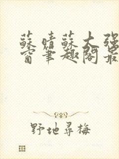 苏晴苏大强无弹窗笔趣阁最新章节