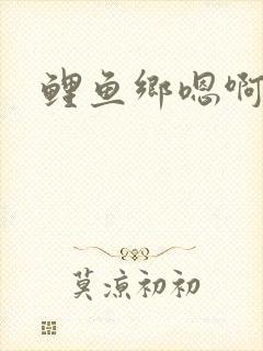 鲤鱼乡嗯啊