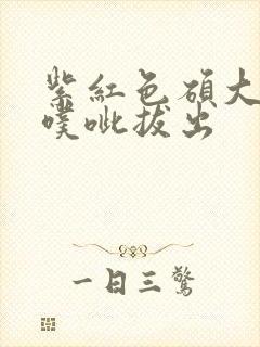 紫红色硕大噗呲噗呲拔出