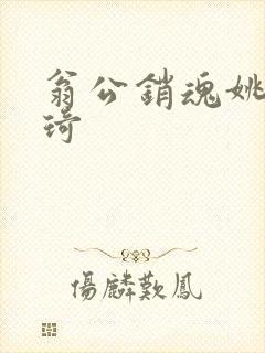 翁公销魂姚瑶琦琦