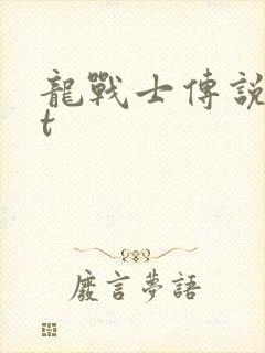 龙战士传说txt