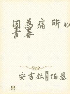 因为痛 所以叫青春