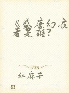 《盛唐幻夜》作者是谁?