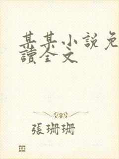 某某小说免费阅读全文