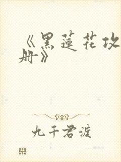 《黑莲花攻略手册》