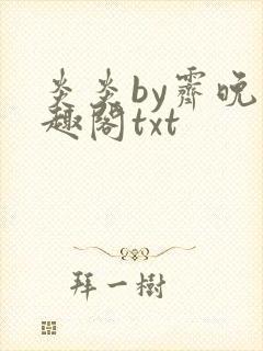 炎炎by霁晚笔趣阁txt