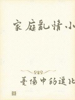 家庭乱情小说