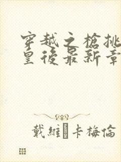 穿越之枪挑长孙皇后最新章节