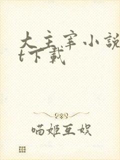 大主宰小说txt下载