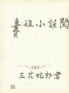 妻姐小说阅读免费