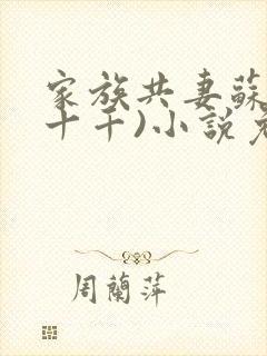 家族共妻苏苏(十千)小说免费