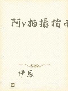 阿v拍摄指南