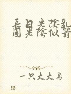 长日光阴乱作一团光阴似箭无弹窗