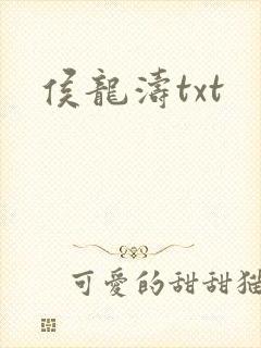 侯龙涛txt