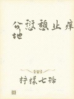 公愆憩止痒玉米地