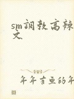 sm调教高辣h文