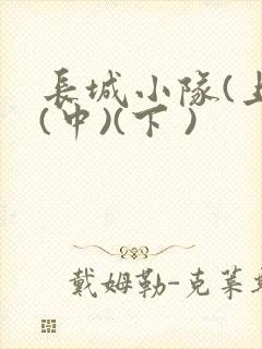 长城小队(上)(中)(下 )