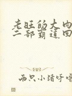 老旺的大肉蟒第二部霸道回归小说