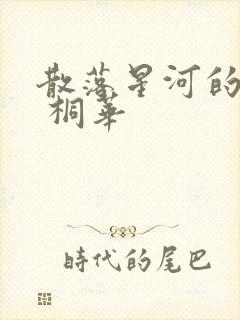 散落星河的记忆 桐华