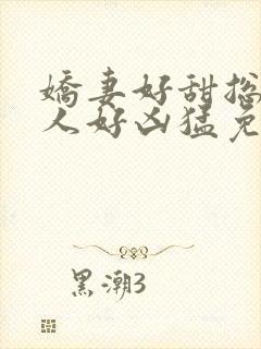 娇妻好甜总裁大人好凶猛免费小说