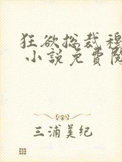 狂欲总裁穆非雪 小说免费阅读