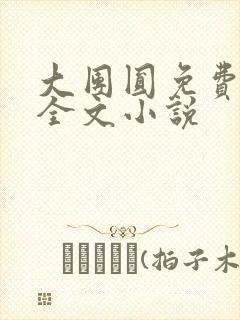 大团圆免费阅读全文小说