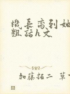 机长脔到她哭h粗话h文