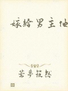 嫁给男主他爹