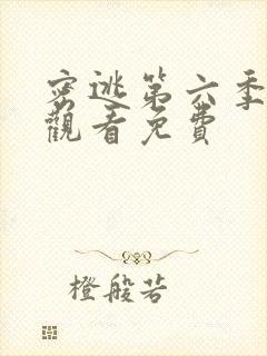 密逃第六季在线观看免费