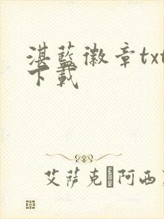 湛蓝徽章txt下载