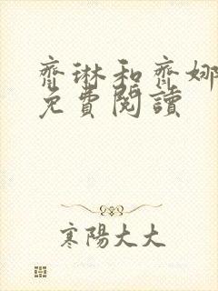 齐琳和齐娜全文免费阅读