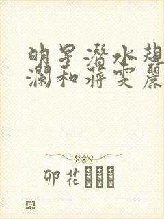 明星潜水规则杨澜和蒋雯丽