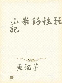 小米的性玩具日记
