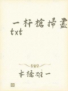 一杆枪扫尽全家txt
