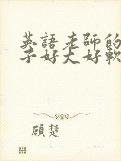 英语老师的小兔子好大好软水