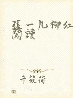 张一凡柳红免费阅读
