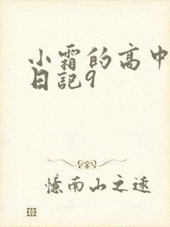 小霜的高中成长日记9