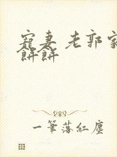 宠妻 老郭家的饼饼