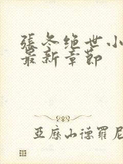 张冬绝世小仙医最新章节