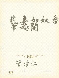 我妻如奴番外篇笔趣阁