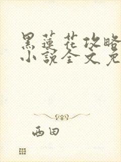 黑莲花攻略手册小说全文免费阅读笔趣阁