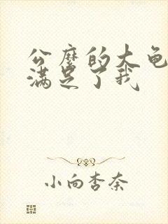 公么的大龟强大满足了我